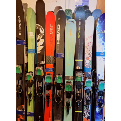 Telemark avec fix 22D. Vice norme 75