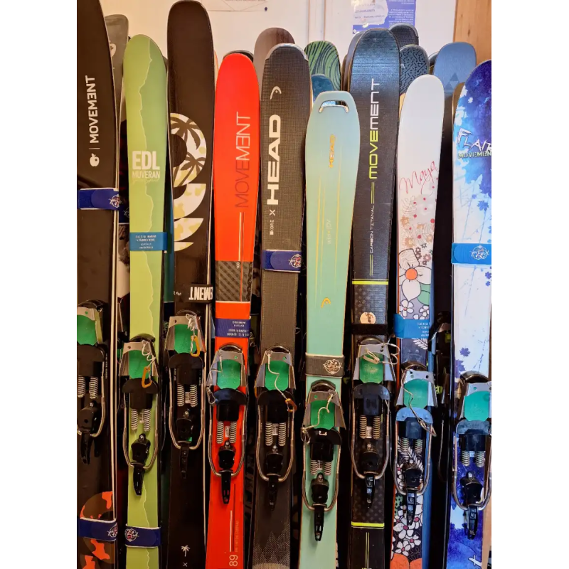 Telemark avec fix 22D. Vice norme 75